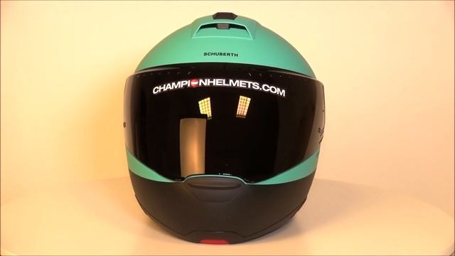 Schuberth C4 Pro Swipe Green Helmet - ChampionHelmets.com смотреть онлайн