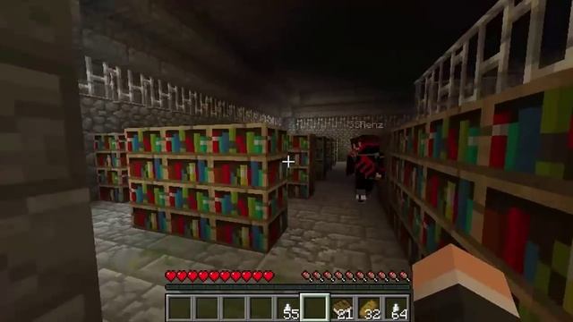 Tackle⁴⁸²⁶ Minecraft Custom Map - The Mysterious Library ห้องสมุดลึกลับ #2 смотреть онлайн