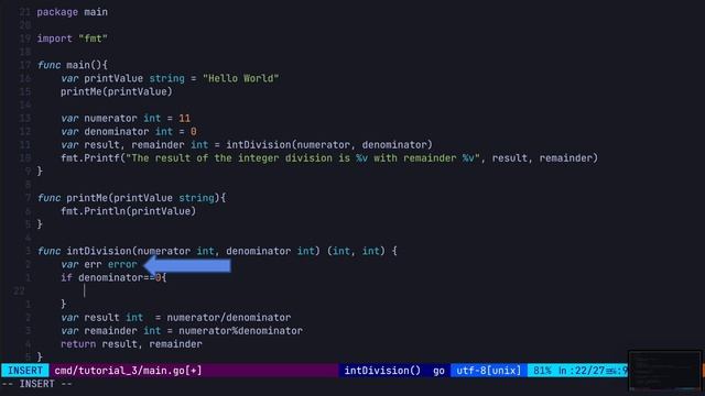 Learn GO Fast - Functions and If/Switch Statements смотреть онлайн