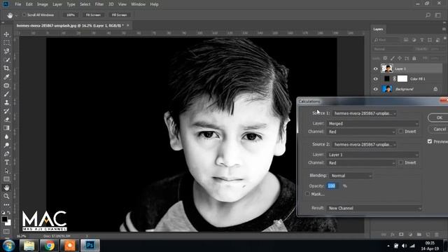 Cara Membuat Foto Hitam Putih Keren Di Photoshop