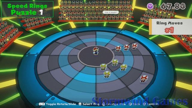 Paper Mario: The Origami King - Speed Rings - 40 Unique Puzzle Solutions смотреть онлайн