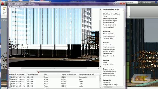 40.4-c Autocad 2013. Renderizado de Modelos 3D. смотреть онлайн