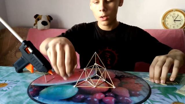 Сделал пирамиду из зубочисток | DIY | Самоделка смотреть онлайн