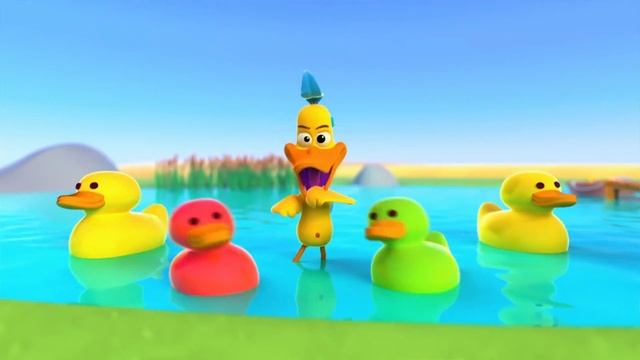 "The Duck Dance" - Paperotti - The Silly Funny Duck Song - Chicken Dance смотреть онлайн