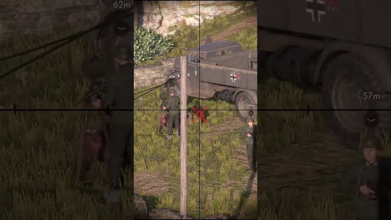 ДИВЕРСИЯ В SNIPER ELITE 4 ОТ DV GAME#shorts смотреть онлайн