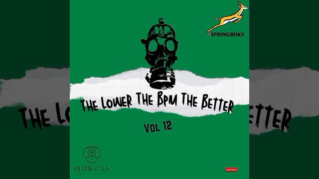The Lower The Bpm The Better Vol 12 Mixed By Dj Luk-C S.A (Springboks RWC Edition 2023)