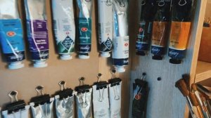 Моё рабочее место художника