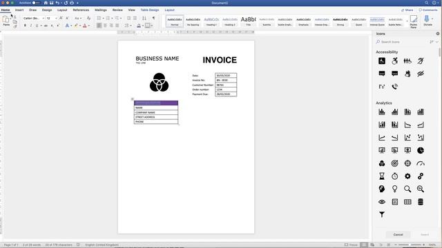 How to Create an Invoice in Word | Microsoft Word Tutorials смотреть онлайн