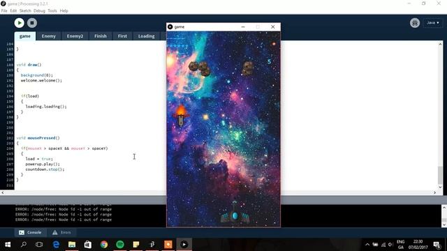 Space Impact OOP смотреть онлайн
