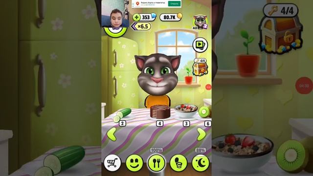 Мой Говорящий Том Новый ремонт в кухне #8 смотреть онлайн