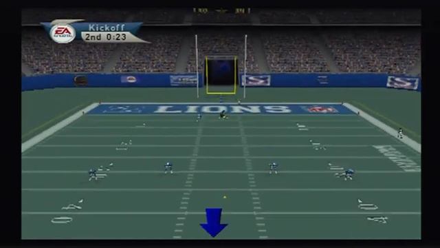 Madden NFL 2001 PS2 | Tom Brady Rookie Debut | Patriots vs Lions смотреть онлайн