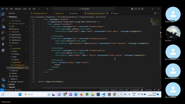 React Hook useState | React Bootstrap and Form in React | How to Create Form and Validation In Reac смотреть онлайн