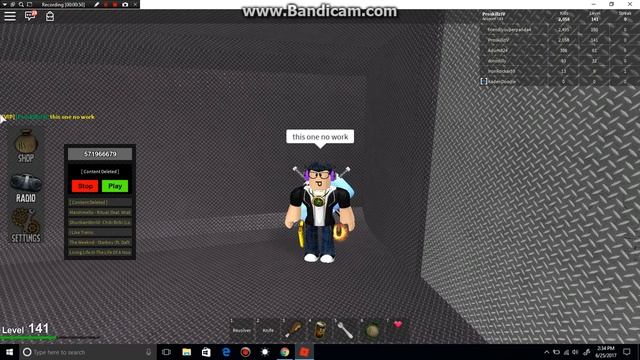 ROBLOX boombox codes 3 смотреть онлайн