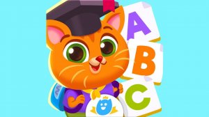 Суровый КОТИК БУБУ и ПЕСИК ДУДУ школа №5. Танцы. Мультик ИГРА про котят на Хвостик ТВ