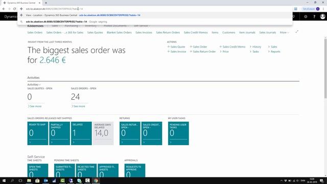 Viewing all data in a Table - Microsoft Dynamics 365 Business Central смотреть онлайн