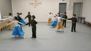 Коллектив "Звездочки", танец "Майский вальс"