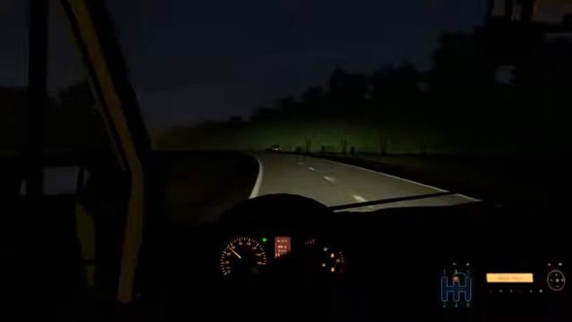 ###Ночные покатушки на Mercedes-Benz Sprinter###