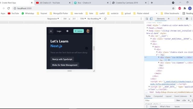 9. Sticky Navbar Chakra UI, Next.js with TypeScript смотреть онлайн