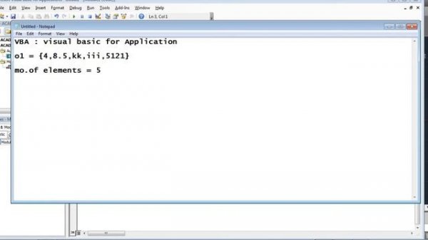 Autocad VBA programming tutorials ( lect. no 1 )