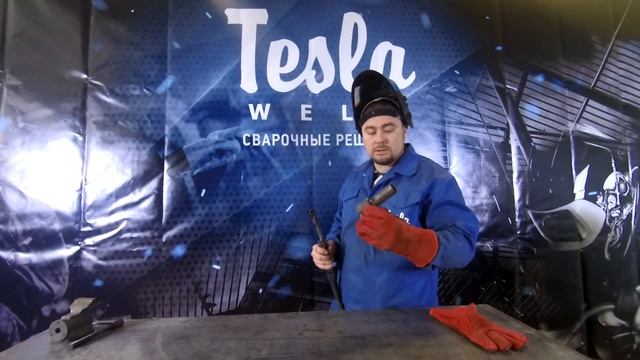 Как варить толстый чугун. Полуавтомат Tesla mig 350 pulse. Варим чугунные тиски. смотреть онлайн