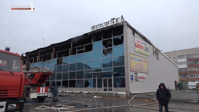 Крупный пожар в северной части города смотреть онлайн