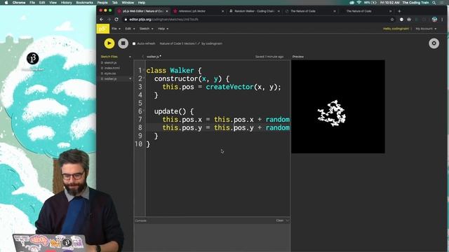Nature of Code Reboot: Vectors! смотреть онлайн