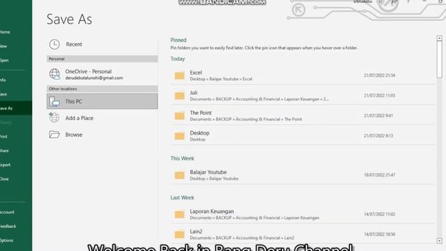 Cara Menyimpan Data Excel ke dalam Format PDF Offline VS Konversi Online !!! смотреть онлайн