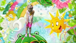 Песня где же наши ручки. Полина танцует под песню.