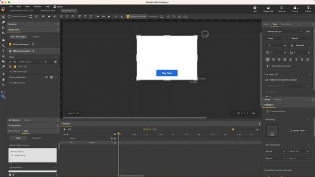 Flexbox (Fluid Layout) - Google Web Designer смотреть онлайн