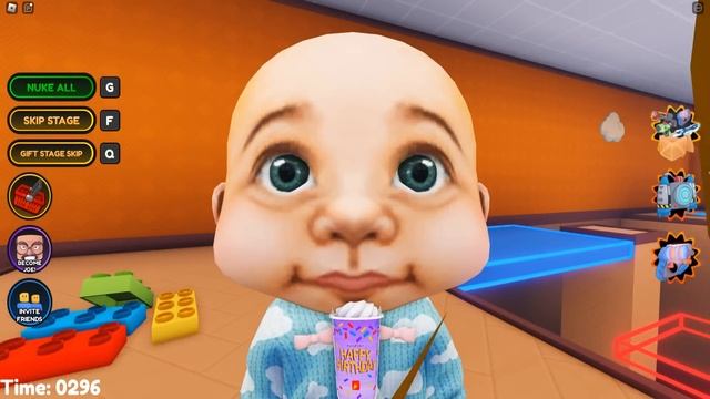 ПОБЕГ МАЛЫШЕЙ С ГРИМАС ШЕЙК В ROBLOX смотреть онлайн