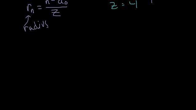 Find the radius of n=4 orbit Using the Bohr Model смотреть онлайн