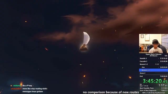 [Former WR] Super Mario Odyssey All Moons (880) Speedrun in 7:23:27 смотреть онлайн