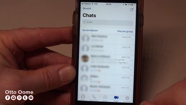 Waar staan de archieven van Whatsapp op je iPhone? смотреть онлайн