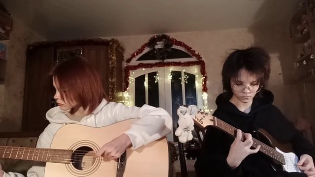 [TOMBOY- G-I-DLE ]COVER BY ACOUSTIC GUITAR AND ELECTRIC GUITAR| смотреть онлайн