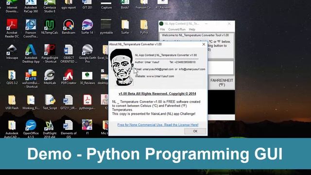 Demo - Desktop App in Python смотреть онлайн