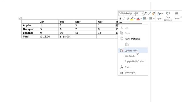 How to get formulas in tables in Microsoft Word смотреть онлайн