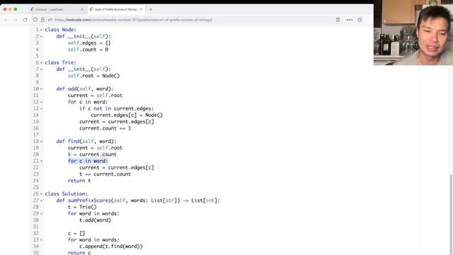 2416. Sum of Prefix Scores of Strings (Leetcode Hard) смотреть онлайн
