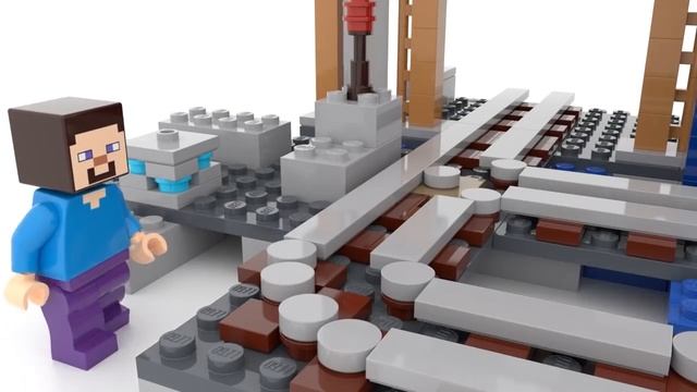 LEGO MINECRAFT The Mine Cartoon Animation смотреть онлайн