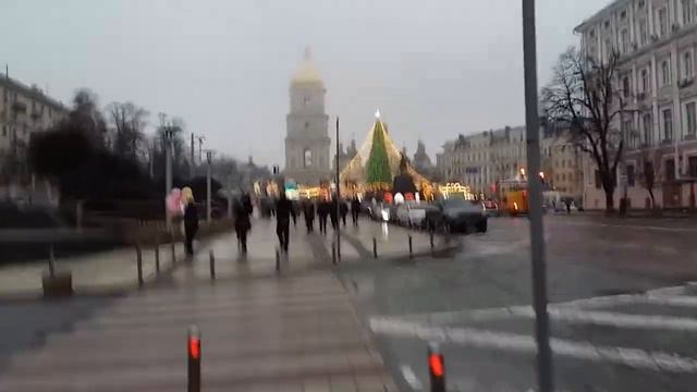 Новый год в Киеве. Маршрут новогодних локаций. ч.3. смотреть онлайн