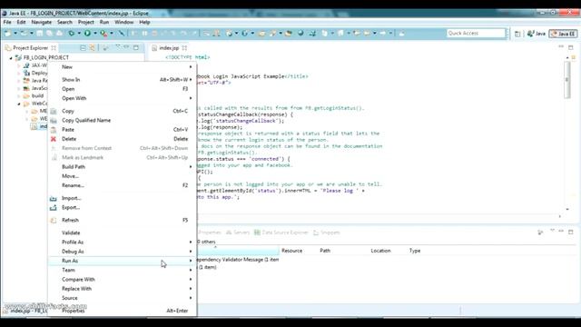 JAVA - Integrate Login with Facebook using graph API 01 смотреть онлайн