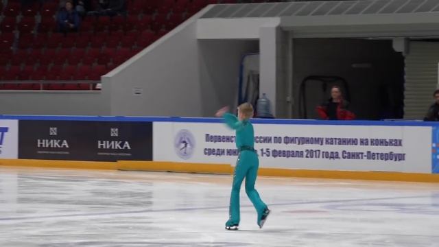 Первенство России среди юниоров 2017 Юнoши КП 10 Матвей ВЕТЛУГИН МОС смотреть онлайн