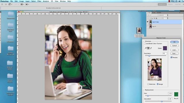 How to Change Shirt Color in Photoshop смотреть онлайн