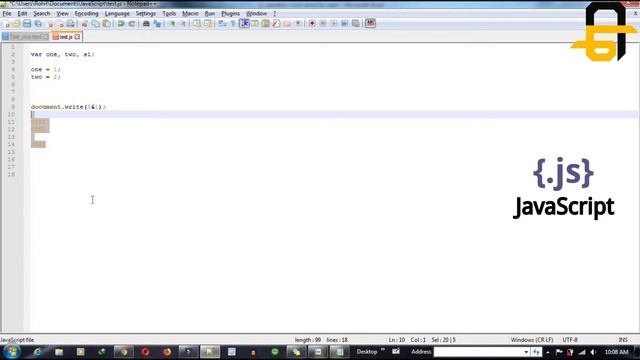 JavaScript Tutorial - 06 | JavaScript Bitwise Operators смотреть онлайн