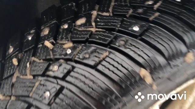 Качество ошиповки Continental Ice Contact 3. смотреть онлайн