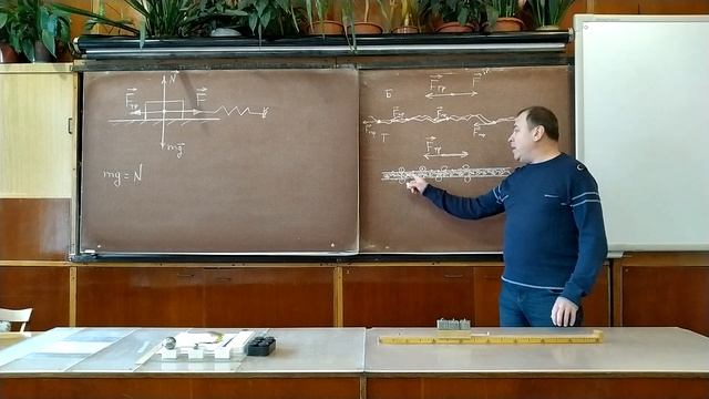 7, 10 клас. Сила тертя. смотреть онлайн