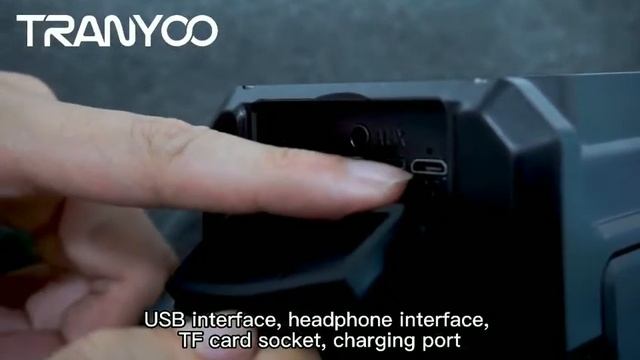 سماعة بلوتوث محمولة TRANYOO B6 смотреть онлайн