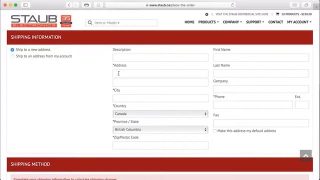 Website Tutorial: Order Checkout смотреть онлайн
