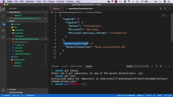 019 Saving our project into source control using Git and GitHub