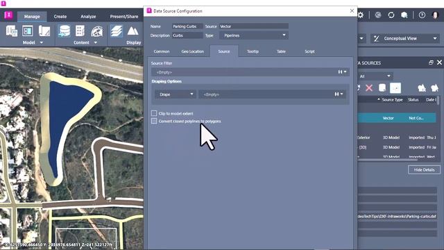 Import AutoCAD DXF Linework Into InfraWorks