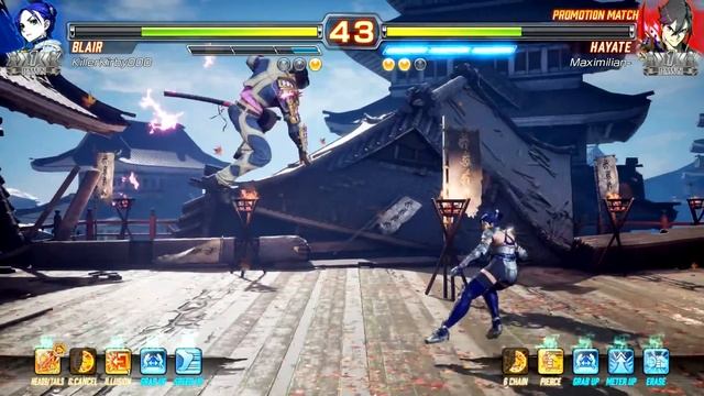 HAYATE HACKS 'EM UP - Fighting EX Layer: Online Ranked смотреть онлайн